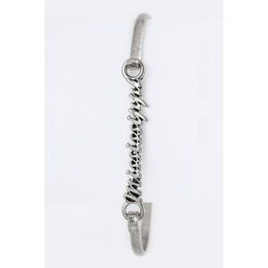 New Stylish Thin Mississippi State Hook Bangle Women Bracelet Jewelry - Silver